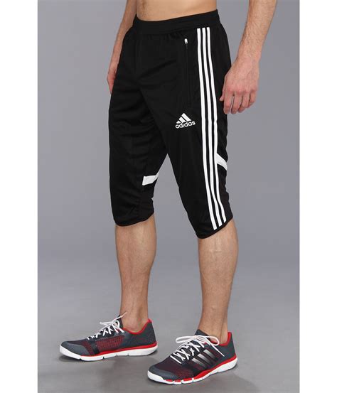 adidas three quarter shorts